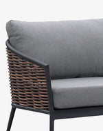 Muses Wicker Two Seater Sofa