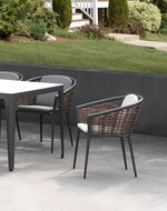 Muses Wicker Dining Armchair