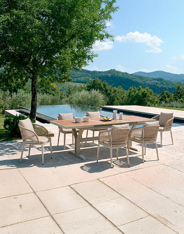 HANNAH EXTENDABLE DINING TABLE