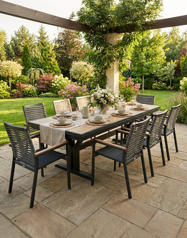 HANNAH EXTENDABLE DINING TABLE