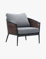 Muses Wicker Lounge Armchair