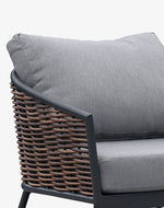 Muses Wicker Lounge Armchair